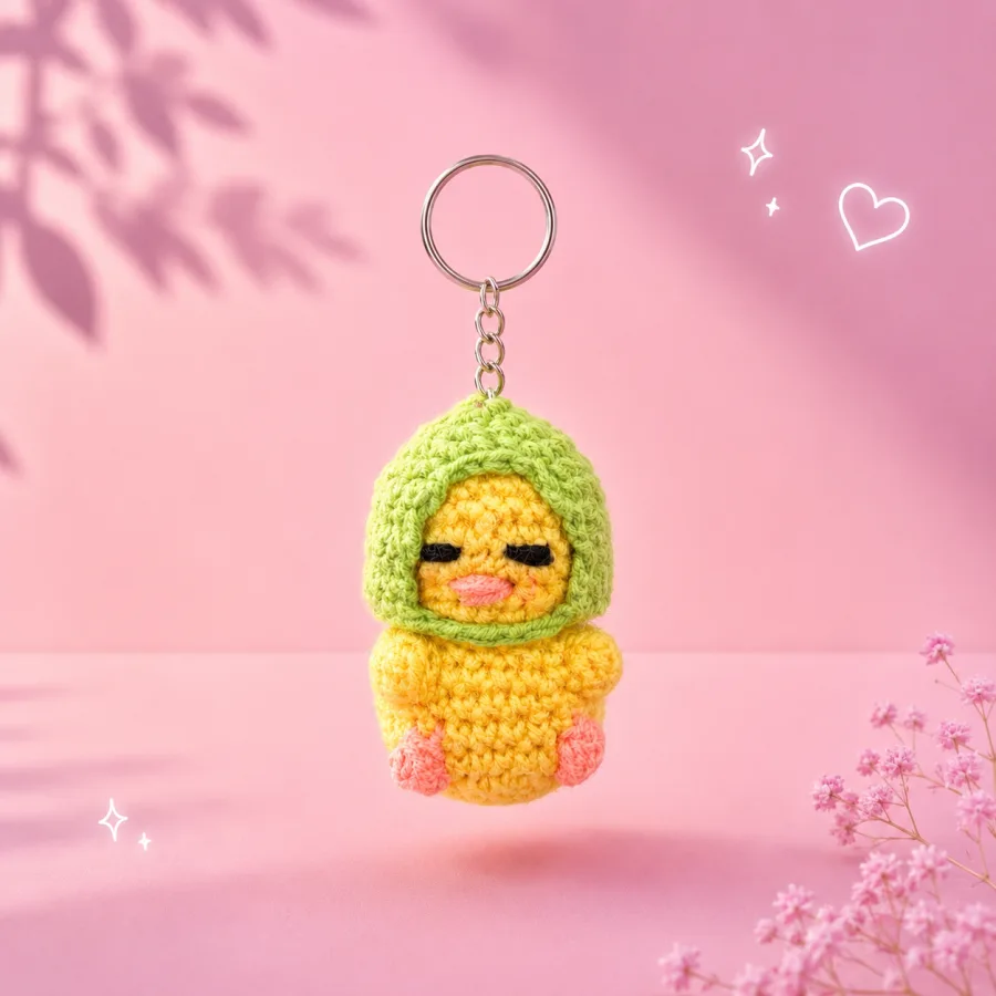Froggy Duckling Keychain
